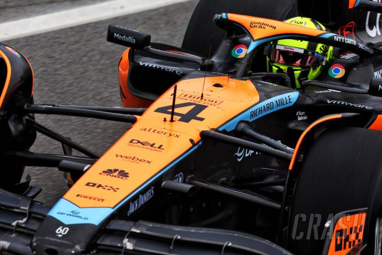 Lando Norris (GBR) McLaren MCL60. Formula 1 World Championship, Rd 21, Brazilian Grand Prix, Sao Paulo, Brazil, Qualifying