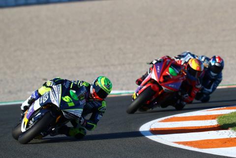Granado mengalahkan Smith, Ferrari menyegel gelar MotoE
